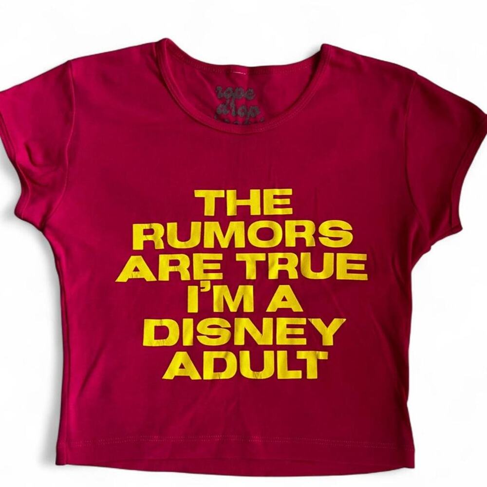 Rope Drop Threads Disney Adult Baby Tee